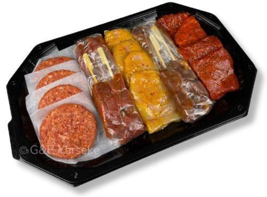 BBQ pakket 2 personen zonder varkensvlees